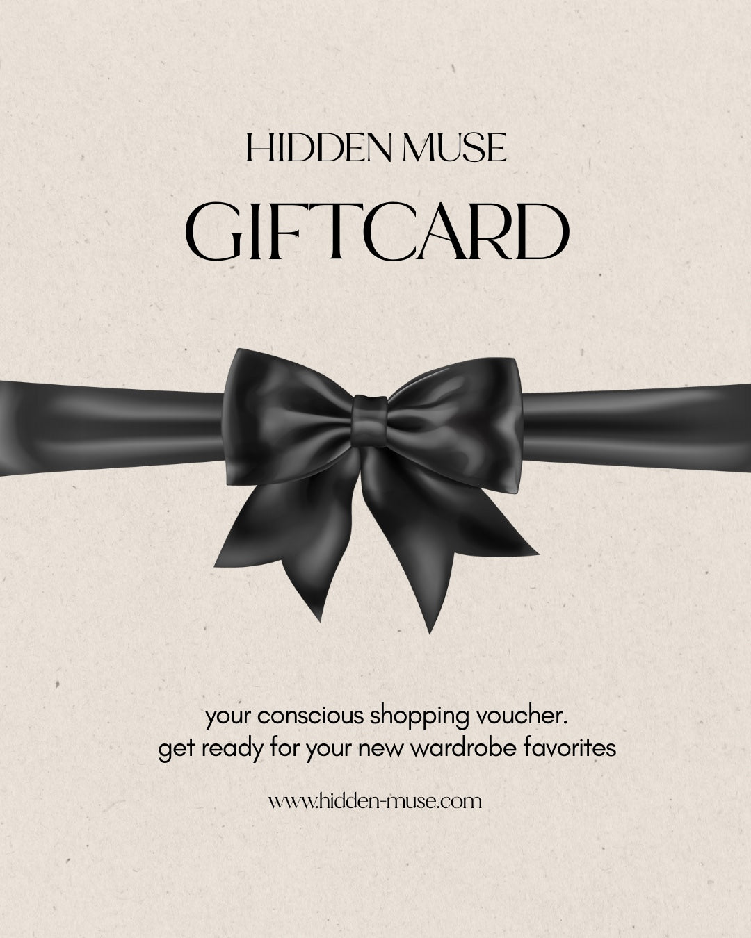 Hidden Muse Gift Card
